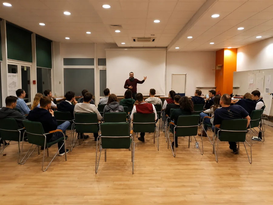 Zdjęcie z zajęć Master of Managers.
